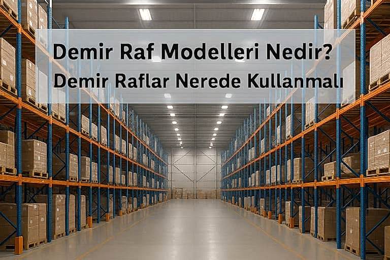 Demir Raf Modelleri Nedir? Demir Raflar Nerede Kullanılmalı?